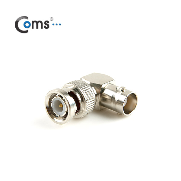 Coms BNC 젠더(BNC M/F), 꺾임(꺽임) (BNC M/F Mold Angle)