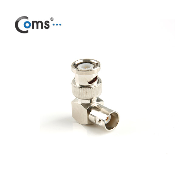 Coms BNC 젠더(BNC M/F), 꺾임(꺽임) (BNC M/F Mold Angle)