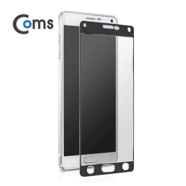 Coms 스마트폰 보호필름(갤노트4) Black