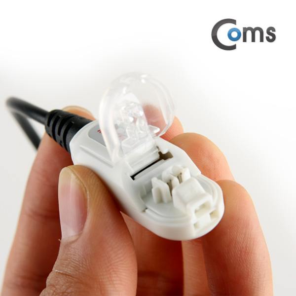 Coms BNC 리피터(Balun), CCTV신호연장/AHD, 터미널2P 타입/Long