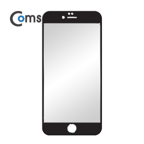 Coms 스마트폰 보호필름(iOS 스마트폰 6) Black