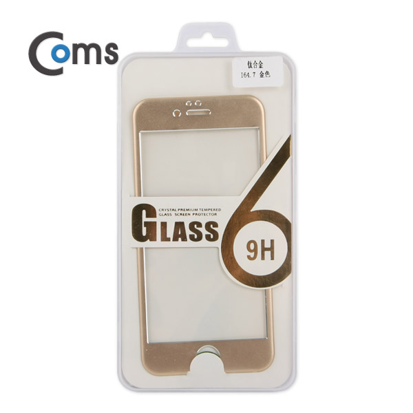 Coms 스마트폰 보호필름(iOS 스마트폰 6) Gold