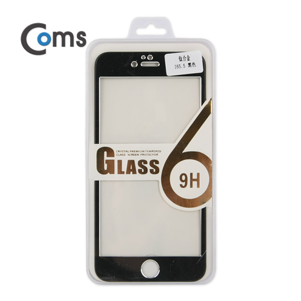 Coms 스마트폰 보호필름(아이폰 6 Plus) Black