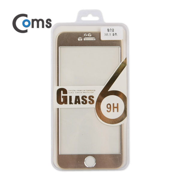 Coms 스마트폰 보호필름(iOS 스마트폰 6 Plus) Gold