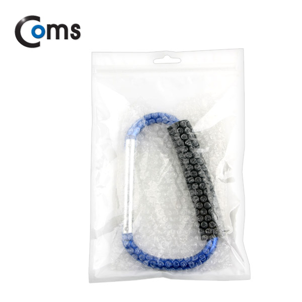 Coms 카라비너(D형/스틸), 특대형(손잡이), 16cm/Blue