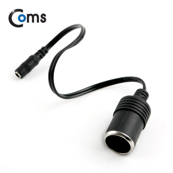 Coms 차량용 시가 컨버터, 40cm, 시가 to DC 5.5 (F) / 시가잭(시거잭)