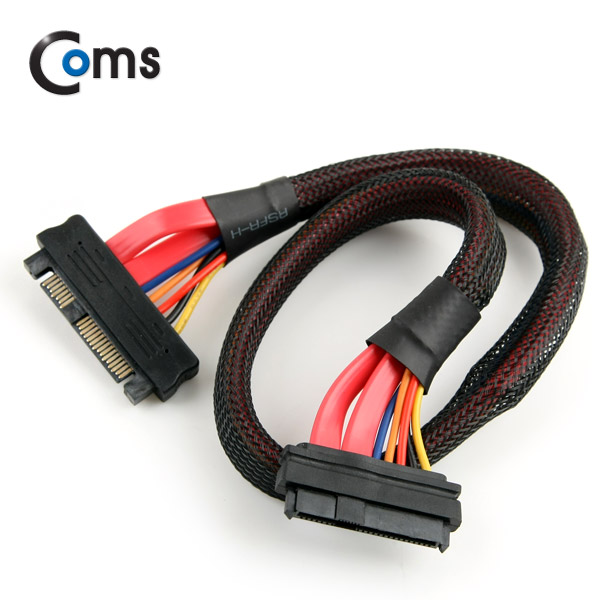 Coms SAS 연장 케이블(SFF8482 / 29Pin), 50cm, 내장형