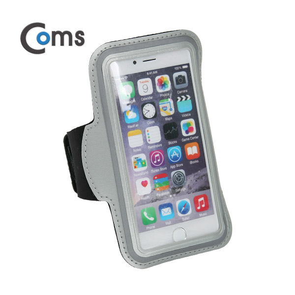 Coms 스마트폰 암밴드 iOS 스마트폰 6 / Gray