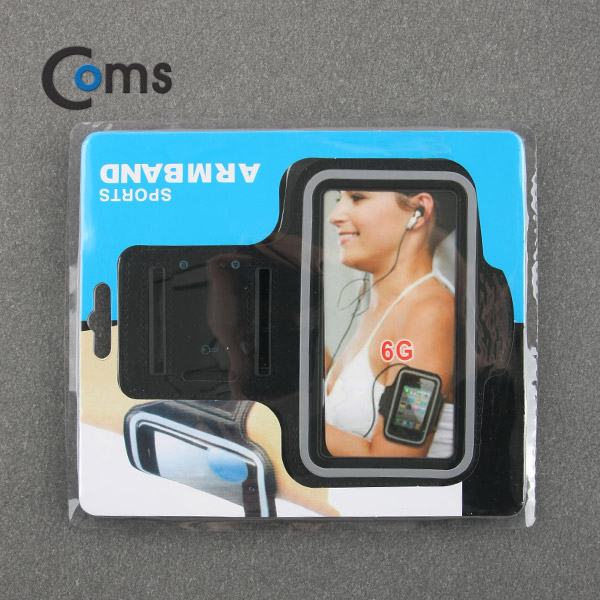 Coms 스마트폰 암밴드 iOS 스마트폰 6 / Black