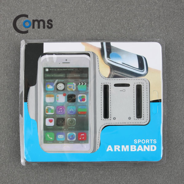 Coms 스마트폰 암밴드 iOS 스마트폰 6 Plus/Gray
