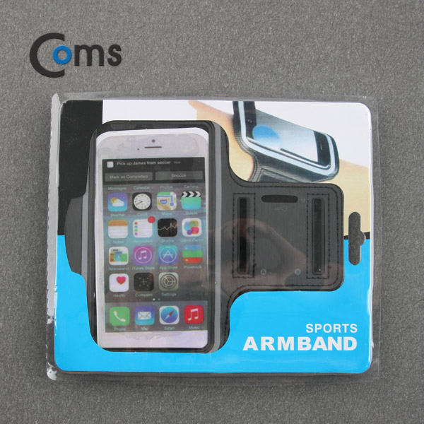 Coms 스마트폰 암밴드 iOS 스마트폰 6 Plus/Black