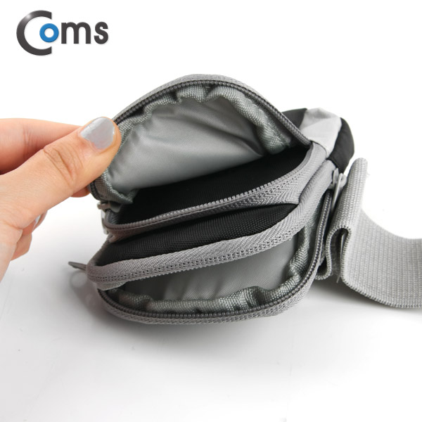 Coms 레저용 포켓 (M), 찍찍이 고정, Black