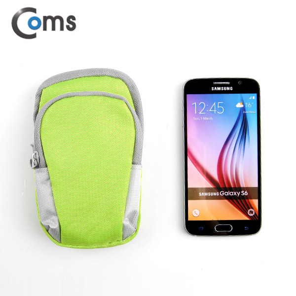 Coms 레저용 포켓 (M), 찍찍이 고정, Green