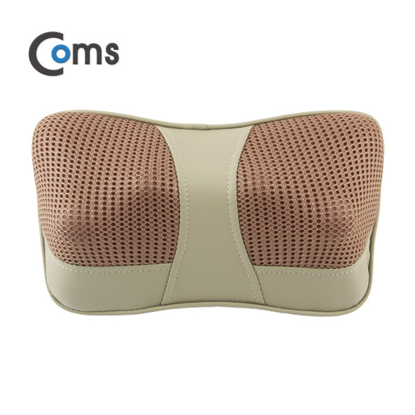 Coms 온열 쿠션 마사지기 (파워롤링/ 온열/ 아답터+차량시거전원제공)