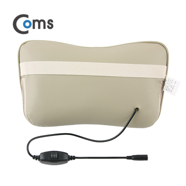 Coms 온열 쿠션 마사지기 (파워롤링/ 온열/ 아답터+차량시거전원제공)