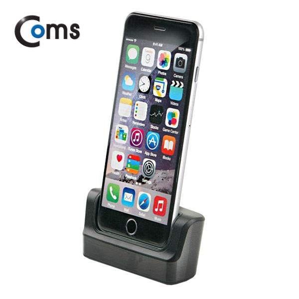 Coms IOS 8Pin (8핀) 스마트폰 6 Plus용 도킹스테이션