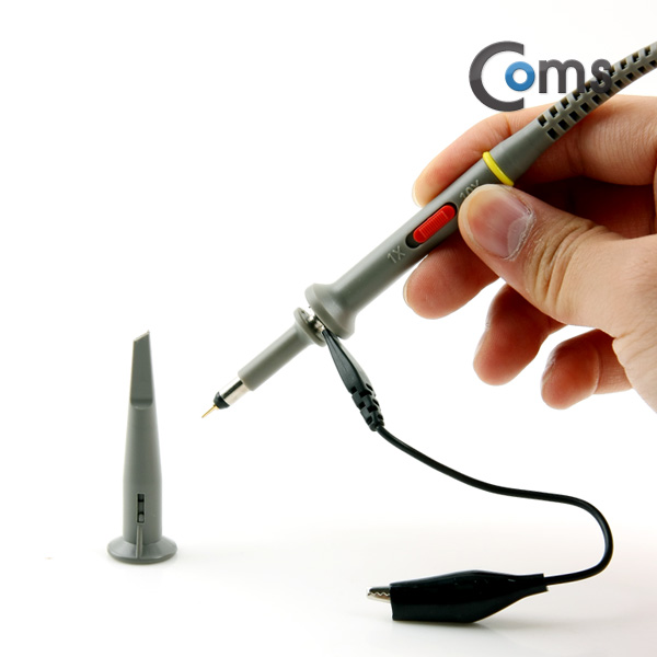 Coms BNC 프로브 측정기(테스트용) 2선 / 오실로스코프 연결/전류흐름측정