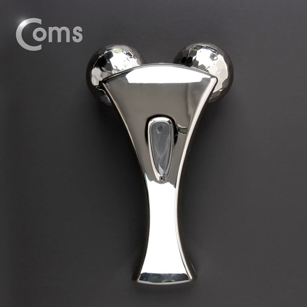 Coms 3D 마사지 듀얼 롤러 (2구/ 38면체 다이아몬드 컷팅)