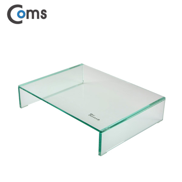 Coms 마우스 숨김 크리스탈 스탠드 /투명 (210 x 280) /두께 5mm