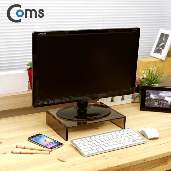 Coms 마우스 숨김 크리스탈 스탠드 /브론즈 (210 x 280) /두께 5mm