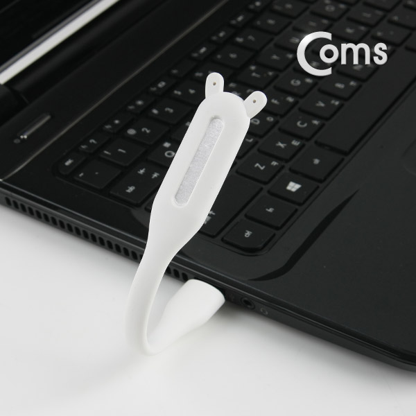 Coms USB 램프(라인형/Micro 5P + USB A타입 겸용) White