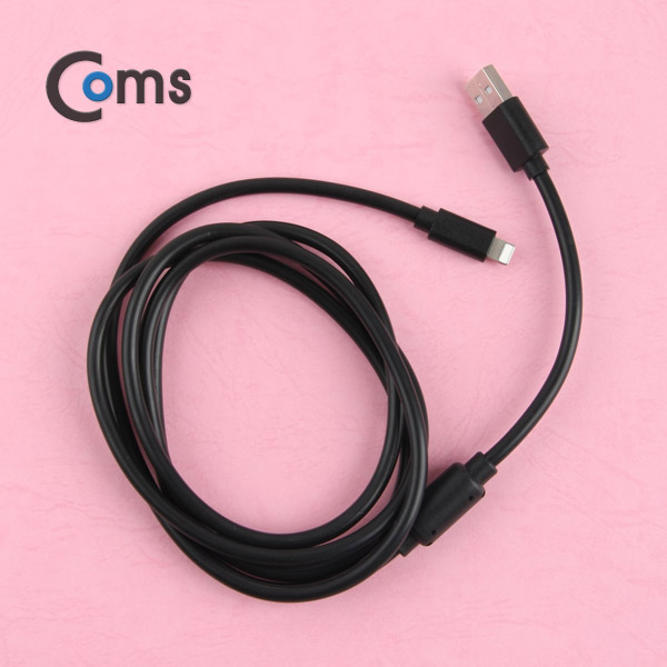 Coms IOS 8핀(8Pin) 케이블(필터) 1.5M (충전/데이터)