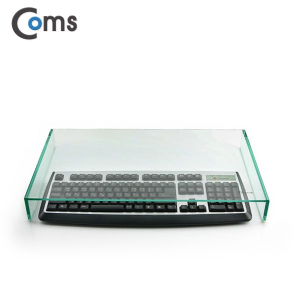 Coms 모니터, 노트북 크리스탈 스탠드 /투명 (310 x 520) /두께 5mm