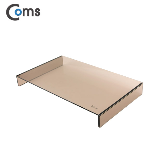 Coms 모니터, 노트북 크리스탈 스탠드 /브론즈 (310 x 520) /두께 5mm