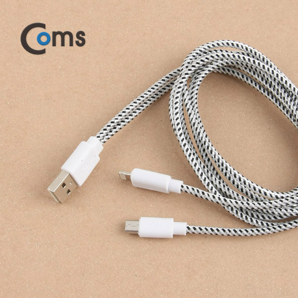 Coms 2 in 1 케이블 Y형 1M