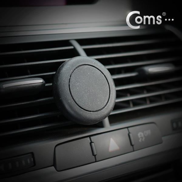 Coms 차량용 거치대, 에어컨설치/자석회전 / 송풍구