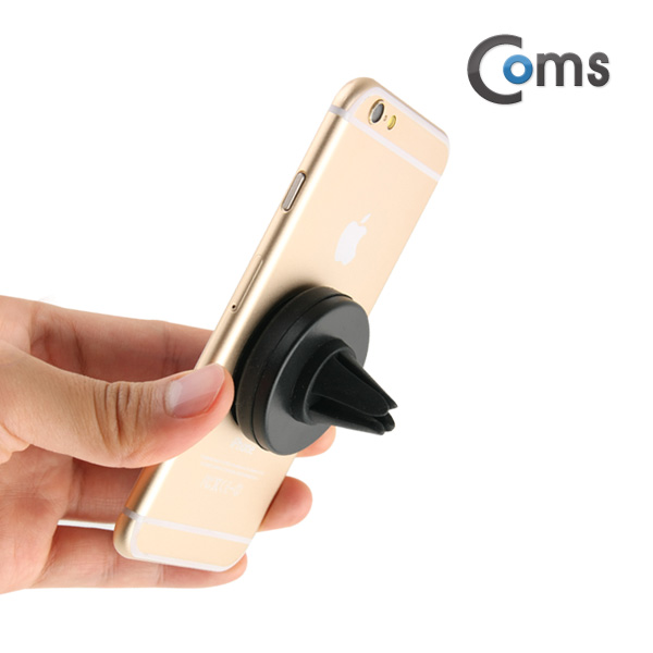 Coms 차량용 거치대, 에어컨설치/자석회전 / 송풍구