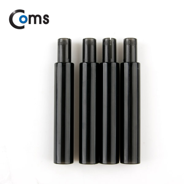 Coms 모니터 스탠드 높이조절-기둥 (10cmx4ea, 블랙)