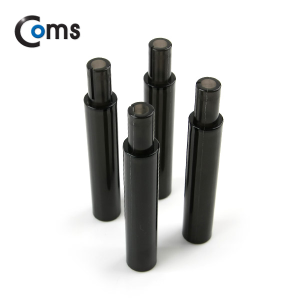 Coms 모니터 스탠드 높이조절-기둥 (10cmx4ea, 블랙)