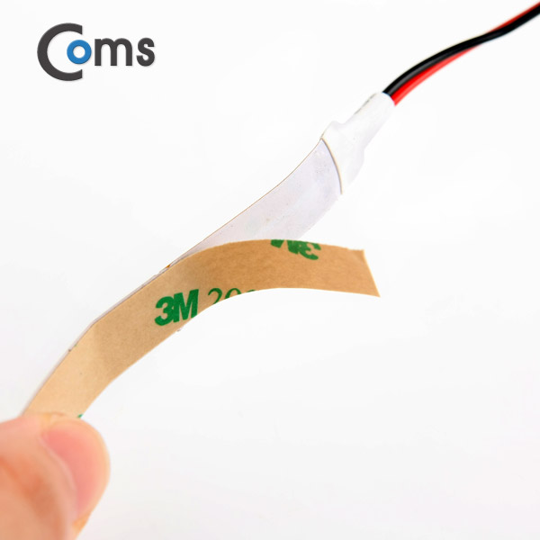 Coms LED 슬림형(줄/띠형), DC전원, 슬림 LED/5M, 투명