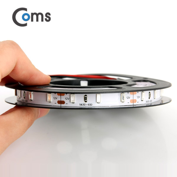 Coms LED 슬림형(줄/띠형), DC전원, 슬림 LED/5M, Red
