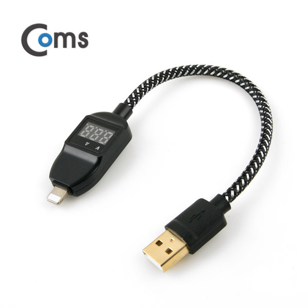 Coms USB 테스터 케이블(전류/전압 측정) 20cm, 8핀