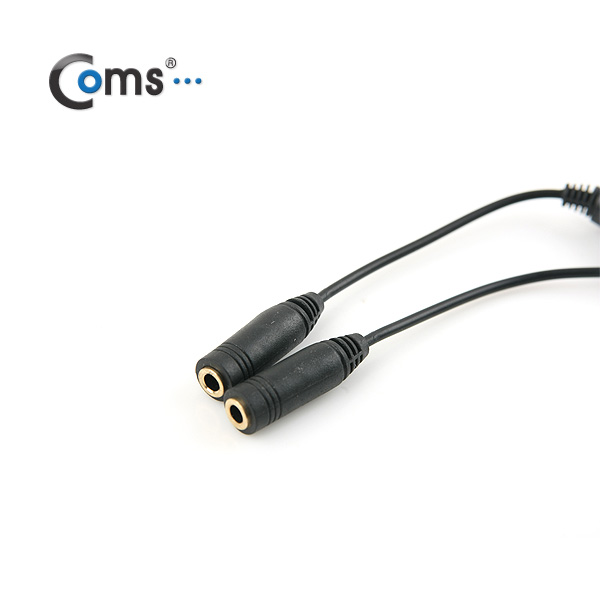 Coms 스테레오 케이블 (Y형) 20cm / Dual 볼륨조절/Stereo