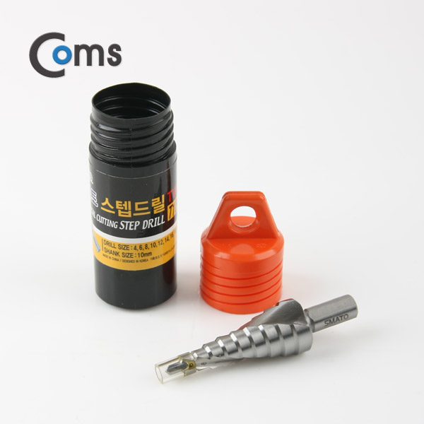Coms 스텝드릴(스마토) 트위스트 T10-422