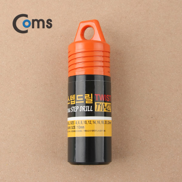 Coms 스텝드릴(스마토) 트위스트 T10-422