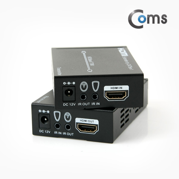 Coms HDMI 리피터(RJ45) 70M (HD Base T) 울트라 HD 4K 지원
