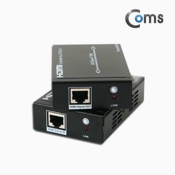 Coms HDMI 리피터(RJ45) 70M (HD Base T) 울트라 HD 4K 지원