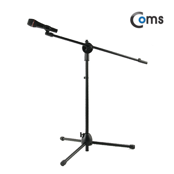 Coms 붐 마이크 스탠드 (바닥 설치용/ T자), 길이조절