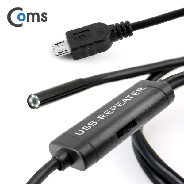 Coms 스마트폰용 내시경 카메라, 탐지용 카메라(Micro 5P 일체형), 10M