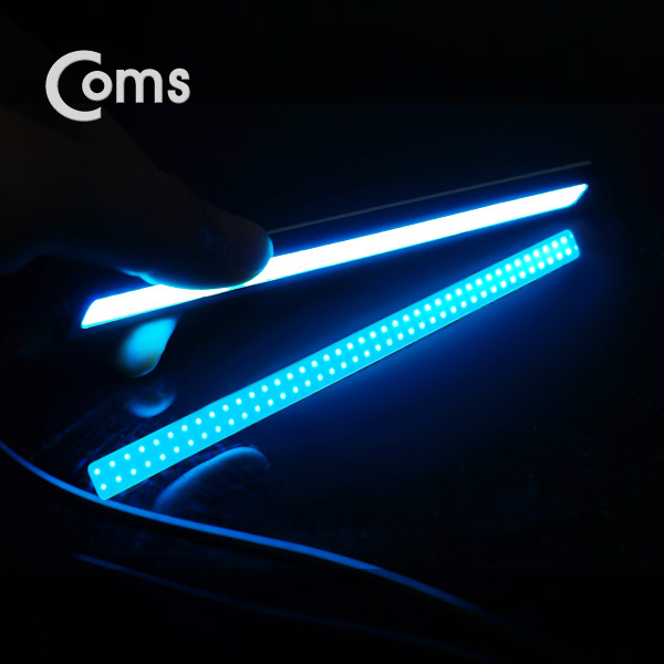 Coms 차량용 데이라이트(DRL), 자동차 LED 램프 (17cm/Blue Light)