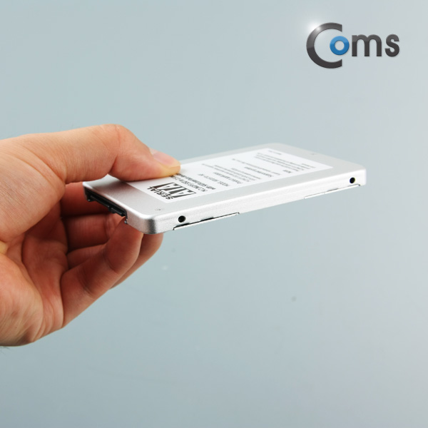 Coms SATA 컨버터(M.2 SSD to SATA) /알루미늄 케이스/2.5형, SA
