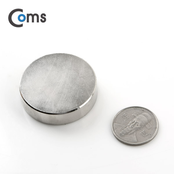 Coms 자석 네오디움 40mmx10T(원형)