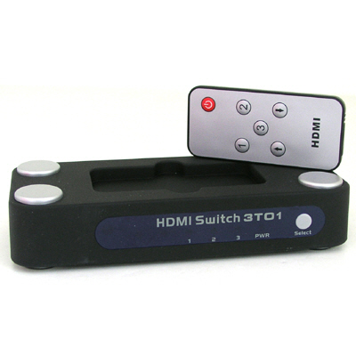 Coms HDMI 스위치 3:1 - 출력 1대/ 입력 3대 연결