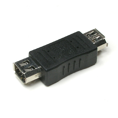 Coms 1394 연장 젠더 - 6F/6F 타입 블랙/아이보리