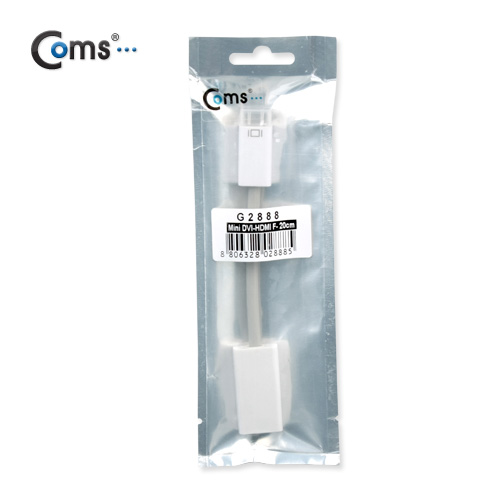 Coms Mini DVI 젠더 - HDMI 변환용/ 맥북 호환용