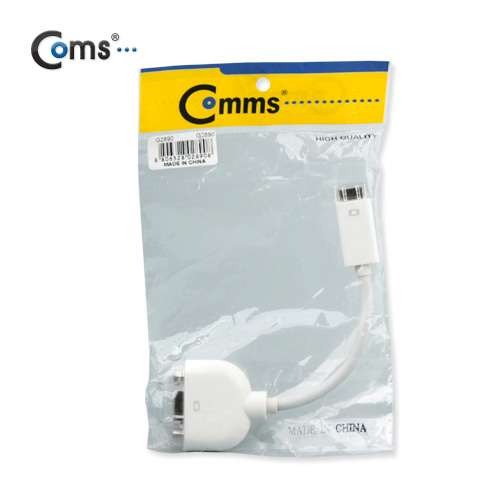 Coms Mini DVI 젠더 - VGA 변환용/ 맥북호환용